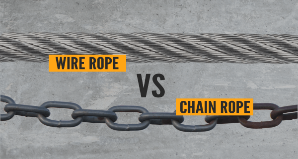 Wire Rope Vs Chain Rope