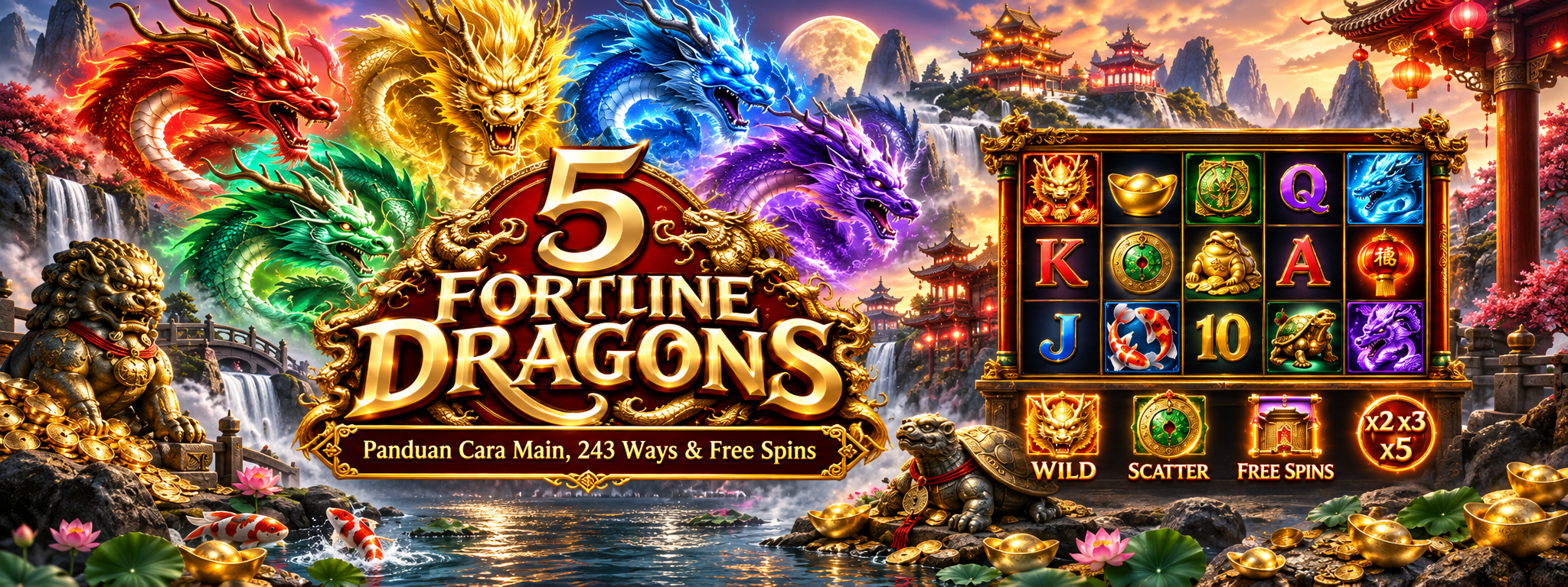 5 Fortune Dragons