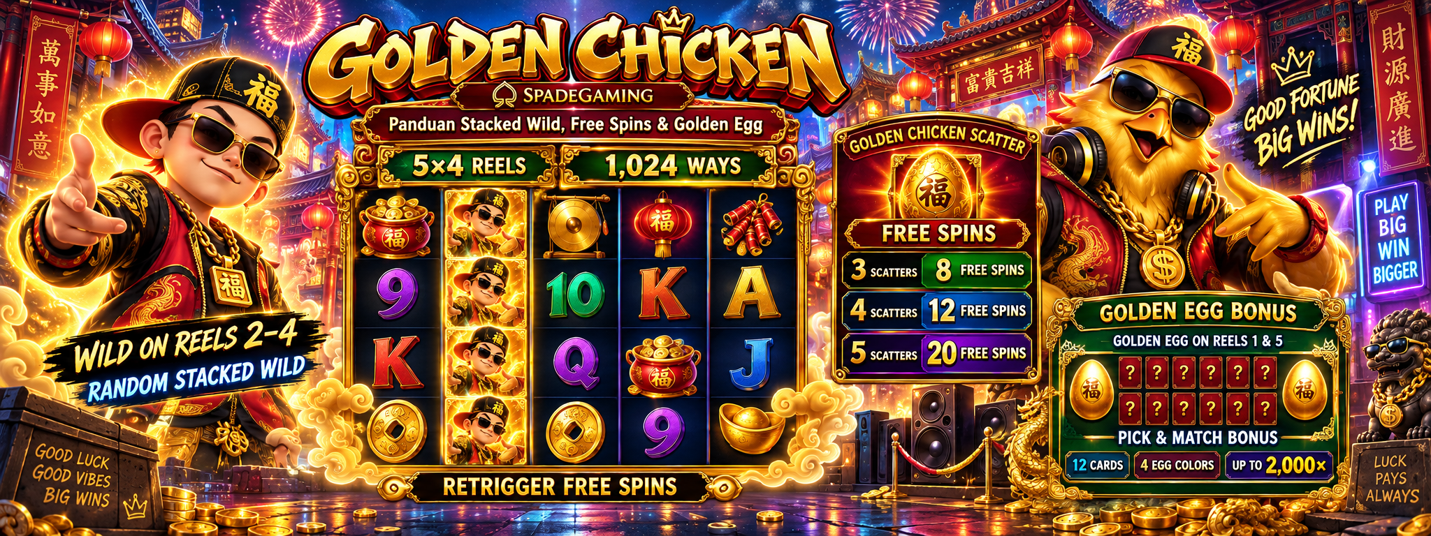 Golden Chicken Spadegaming