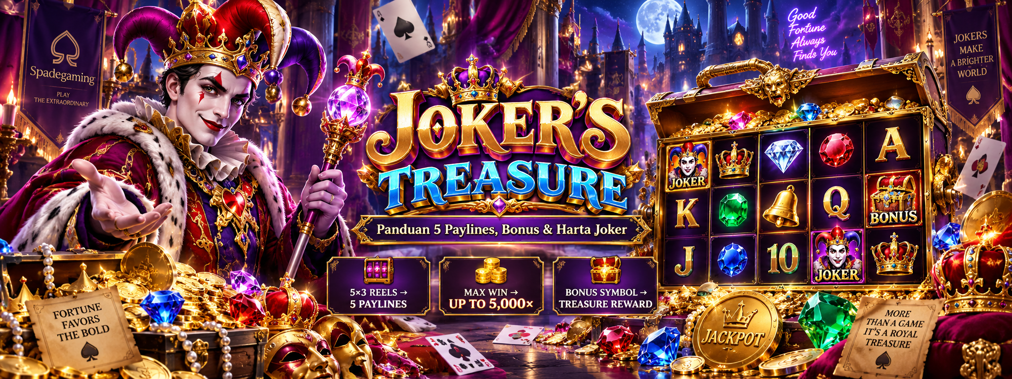 Jokers Treasure Slot